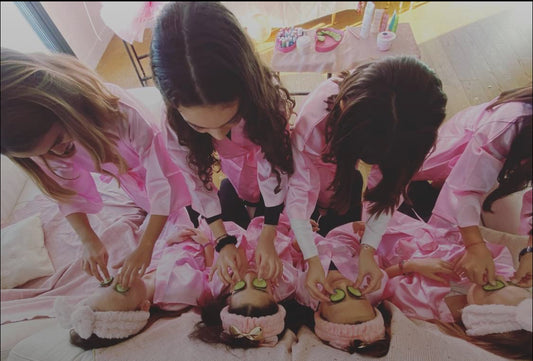 Spa party Beauty gold